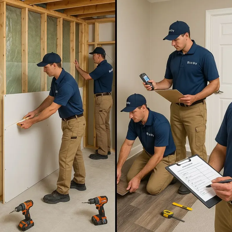 Repairs and Reconstruction process in Lake Placid, NY